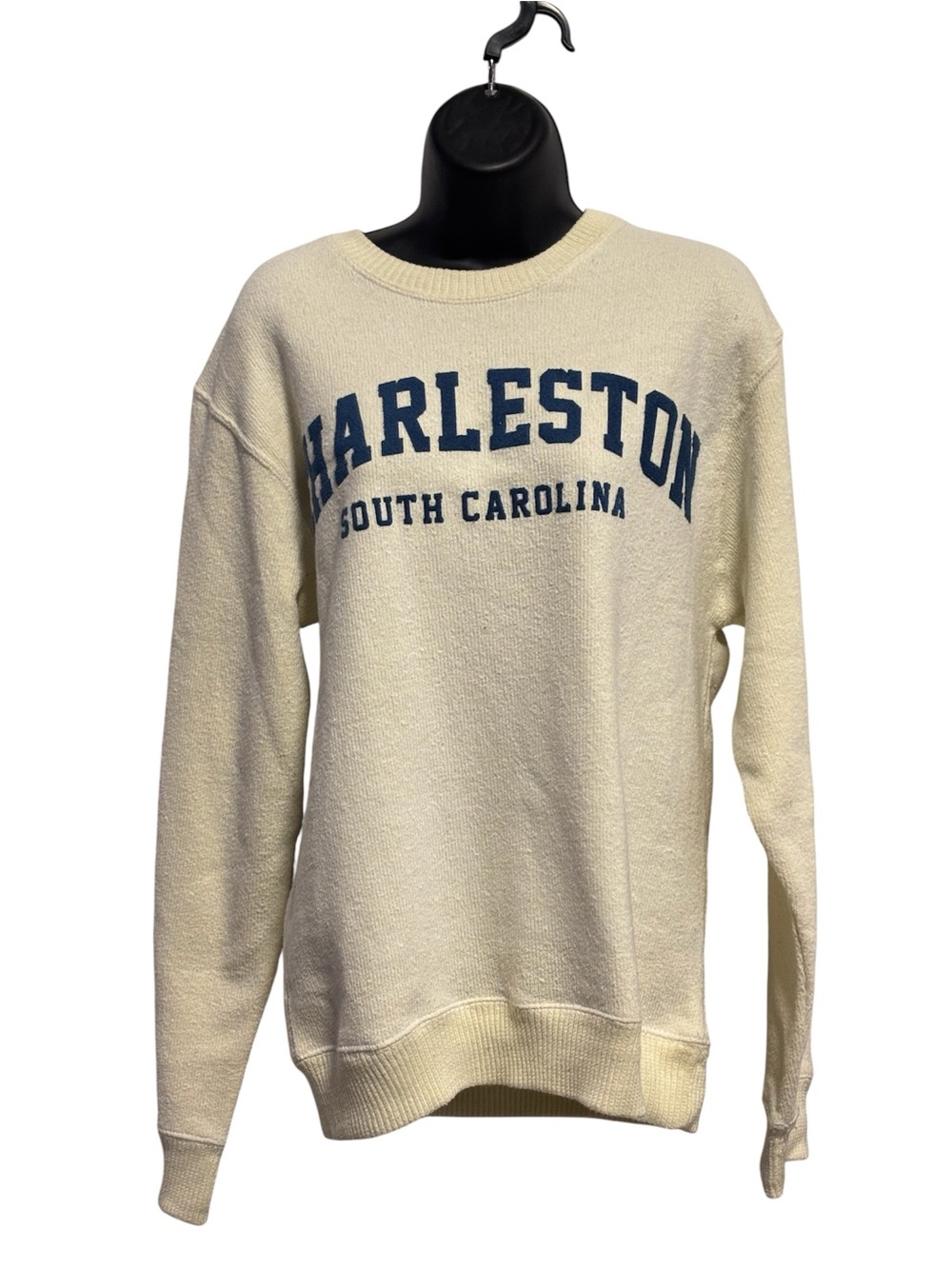 Charleston South Carolina Cream Crewneck Sweatshirt